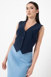 GUESS GUESS, Aszimmetrikus mellény, Tengerészkék, XS (W5YH55-WGHC2-G7P1-XS)