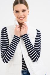 Tommy Jeans Tommy Jeans, Szűk fazonú bélelt mellény, Fehér, XS (DW0DW21622-YBL-XS)