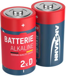 ANSMANN Red D alkáli elem - 2 db (1514-0000)