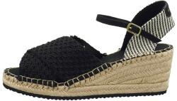 Gant Gant, Luliza telitalpú espadrilles, Fekete, 37 (30568950-G00-37)