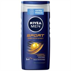 Nivea Men Sport tusfürdő, 3 az 1-ben, 24h Fresh Effect, 250 ml (Gel_dus_Nivea_Men_Sport_3in1_250ml)