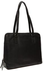 The Chesterfield Brand Geanta umar dama piele naturala neagra, 11 litri, Flint, The Chesterfield Brand
