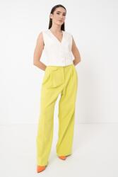 GUESS GUESS, Bő fazonú lyocell tartalmú mellény, Krémszín, XS (W5YH51-WH5N2-G012-XS)