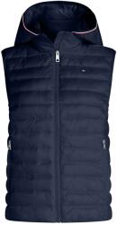 Tommy Hilfiger Tommy Hilfiger, Steppelt könnyű mellény kapucnival, Sötétkék, M (WW0WW42051-DW5-M)