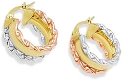 ÉkszerM Arany Karika Fülbevaló AU 97182