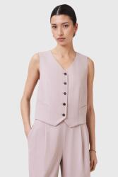 AllSaints AllSaints, Aleida V-nyakú mellény, Púderrózsaszín, 10 (W005QC-MAUVE-CHALK-PINK-10)