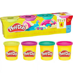 Hasbro Play-Doh 4 tégelyes színes gyurmakészlet (G0689) - jatekbirodalom