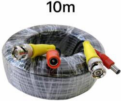 Foxgood Кабел за cctv Камери със Захранване 10м (1120-10)