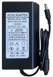 Foxgood Захранващ адаптер 12V 8A за видеонаблюдение BLK-1280 (1806-8a)