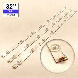  Háttérvilágítás TCL 32coll 8LED 3V 4C-LB320T-YHC 3db/csomag (4C-LB320T-YHC)