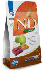 N&D Pumpkin Szarvas & Alma Felnőtt Száraz Macskaeledel 1, 5kg