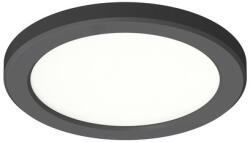 OPTONICA LED panel kerek 10W/15W/18W 1800lm CCT fekete IP20 2598