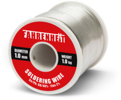 Fahrenheit forrasztó ón 1 mm átmérő 1 kg 55080 (55080)
