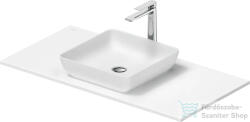 Duravit SIVIDA 40x40 mosdó+102 cm-es pult kombináció Sivida bútorhoz, matt szatén fehér 2680083200 (2680083200)