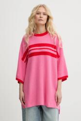 American Vintage pulóver gyapjúkeverékből - rózsaszín Univerzális méret