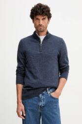 Barbour gyapjú pulóver WATERBURY - sötétkék S