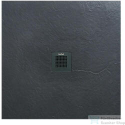 AREZZO design BEMUTATÓTERMI AREZZO design SOLIDSoft zuhanytálca 90x90 cm, ANTRACIT színazonos lefolyóval AR-9090A (AR-9090A_BEMUTATO)