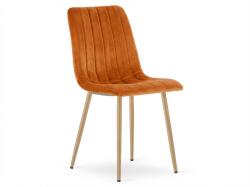  Terrakotta bársonyszék LAVA