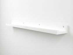  Fali polc képekhez FOTOPLANK 120 cm, fehér
