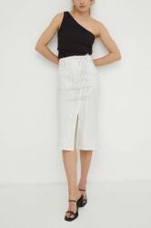 Day Birger et Mikkelsen vászon szoknya - fehér 34