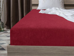  Frottír vörös lepedő EXCLUSIVE 90x200 cm
