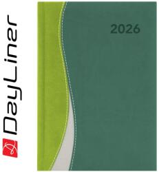 Dayliner Határidõnapló Dubai A5 napi, fehér lapokkal zöld-zöld Dayliner 2026 (DL6AG-DUFA5NA-ZZ) - tonerpiac