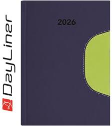 Dayliner Határidőnapló Memphis B5 heti, fehér lapokkal kék-zöld Dayliner 2026 (DL6AG-MEFB5HE-KZ) - tonerpiac