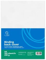 Bluering Hátlap, A4, 230 g. bőrhatású 100 db/csomag, Bluering® fehér (HAT230GBORHAT) - tonerpiac