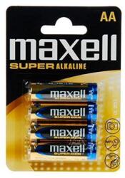 Maxell Elem AA ceruza LR6 1, 5V super tartós alkaline 4 db/csomag, Maxell (774409.04.EU)