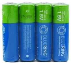 BLUERING Elem AA ceruza LR6 tartós alkáli zsugorfóliás Bluering® 4db/csomag (36556) - tonerpiac