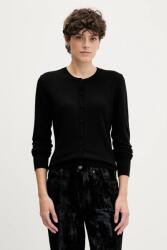 Sisley kardigán gyapjú keverékből - fekete XS - answear - 17 190 Ft