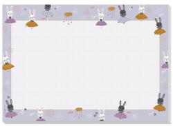 Sigel Könyökalátét, A3, gyermekeknek, SIGEL "Nyuszi Balerina (SIHO920) - tintasziget