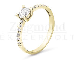  14 karátos arany eljegyzési gyűrű - PP14s (AU10834) AU10834