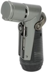 Eurojet Torch szivar öngyújtó - erős jet lánggal, 9 mm szivar lyukasztóval és szivarfúróval - fekete, grafit (A-250077)