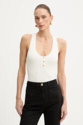 Elisabetta Franchi top selyemmel - bézs 40