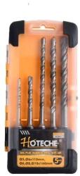HOTECHE fúró készlet 5db-os 5-10mm SDS Profi kőzet+beton (531002)