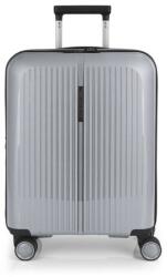 Gabol BROOKLYN ezüst színű, négykerekű bővíthető kabinbőrönd GA-1239KB-EZÜST