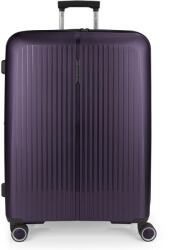 Gabol BROOKLYN lila színű, négykerekű bővíthető nagy bőrönd GA-1239-LILA