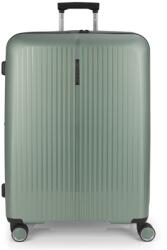 Gabol BROOKLYN zöld színű, négykerekű bővíthető nagy bőrönd GA-1239L-ZÖLD