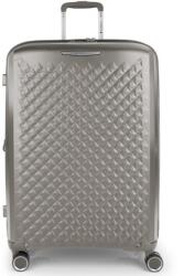 Gabol QUEENS pezsgő színű, négykerekű bővíthető nagy bőrönd GA-1250L-PEZSGŐ