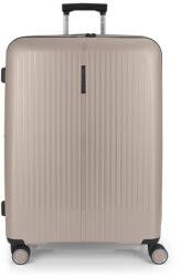 Gabol BROOKLYN bézs színű, négykerekű bővíthető nagy bőrönd GA-1239L-BÉZS
