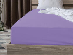  Cearsaf Jersey EXCLUSIVE cu elastic mov deschis 200 x 220 cm
