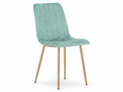  Scaun catifelat mentolat LAVA AQUA MINT