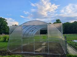 Gardj 4 m - Extra Wide Polycarbonate Greenhouse with Reinforced Frame - gardj - 542 300 Ft