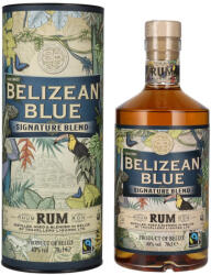  Belizean Blue Signature Blend Rum 40% 0, 7L - mindenamibar