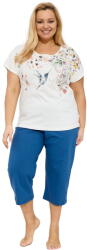 Cornette Pijama dama CORNETTE 369/345 FLORIS PLUS ecru: 3XL (33404 3XL)