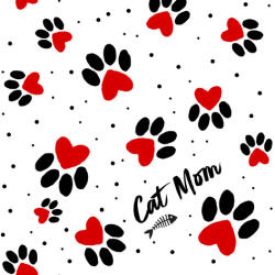  Ti-Flair Szalvéta 33x33 cm 3 Rétegű 20 Lap/Csomag Cat Mom (AAE538)