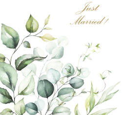  Ti-Flair Szalvéta 33x33 cm 3 Rétegű 20 Lap/Csomag Romantic Marriage (ECDX0454)