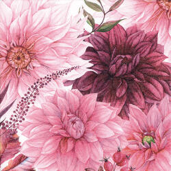  Ti-Flair Szalvéta 33x33 cm 3 Rétegű 20 Lap/Csomag Claudette Fuchsia (AAC776)