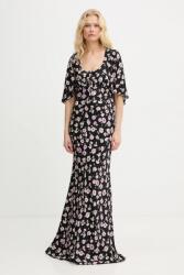 TWINSET viszkóz ruha - fekete 34 - answear - 125 990 Ft